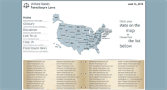 Desktop Screenshot of foreclosurelaws.org